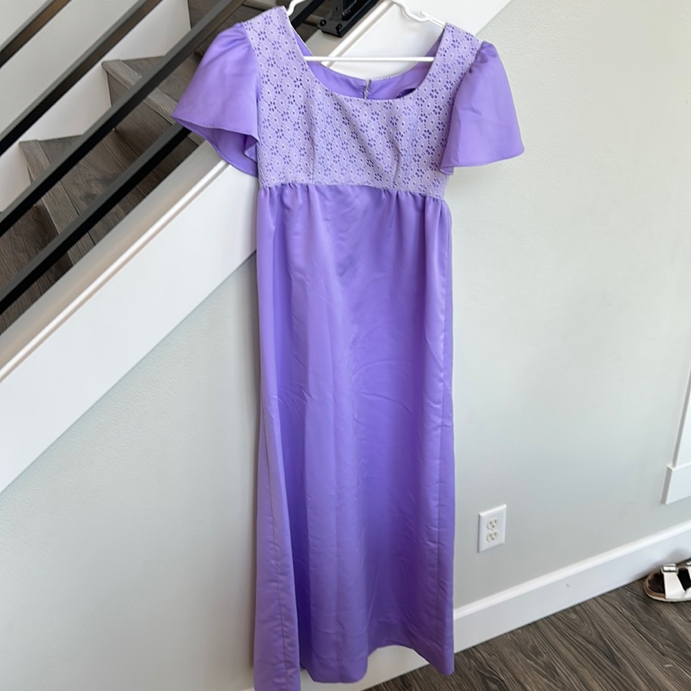 Purple repunzel Halloween costume/gown